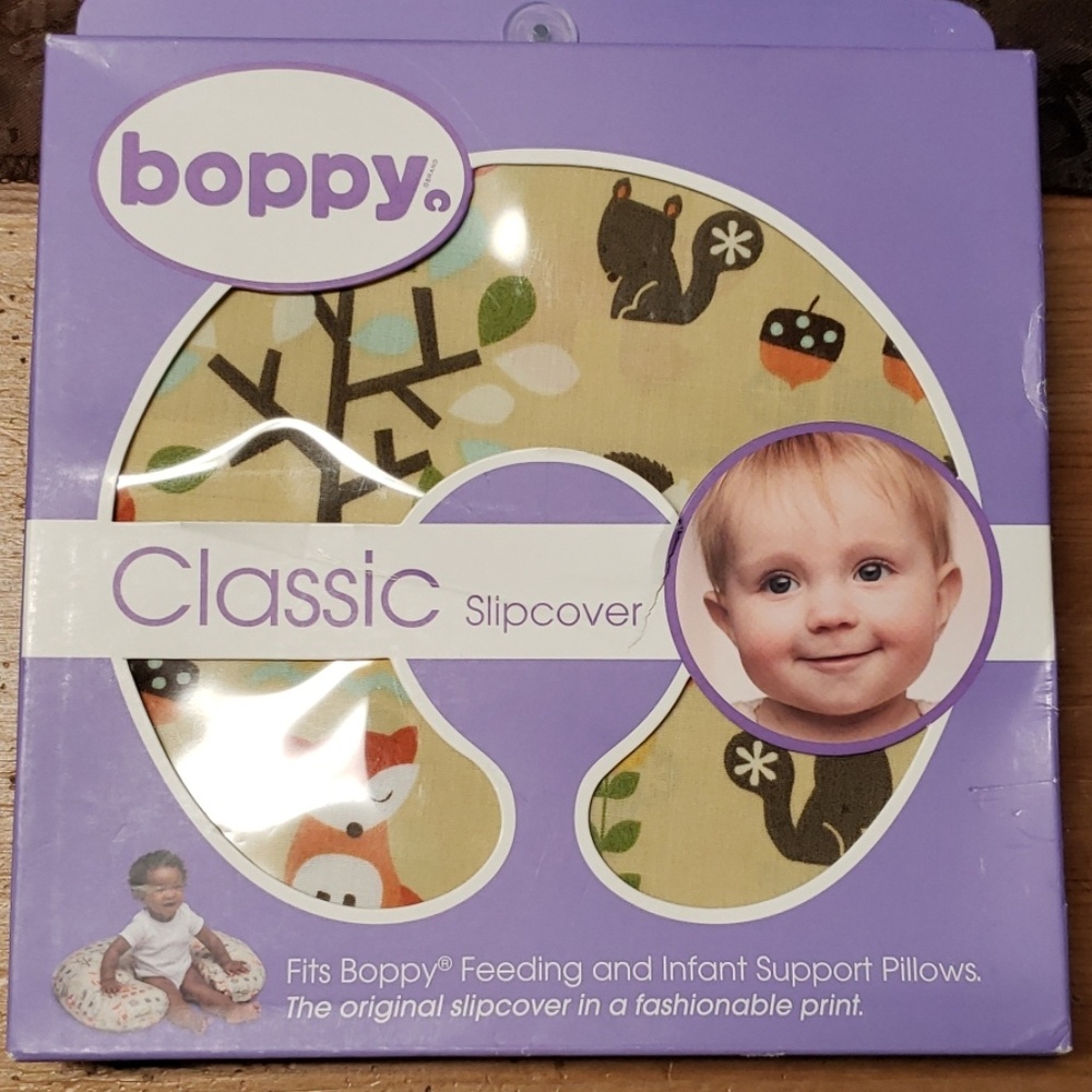 Boppy Slipcover ( fox forest )